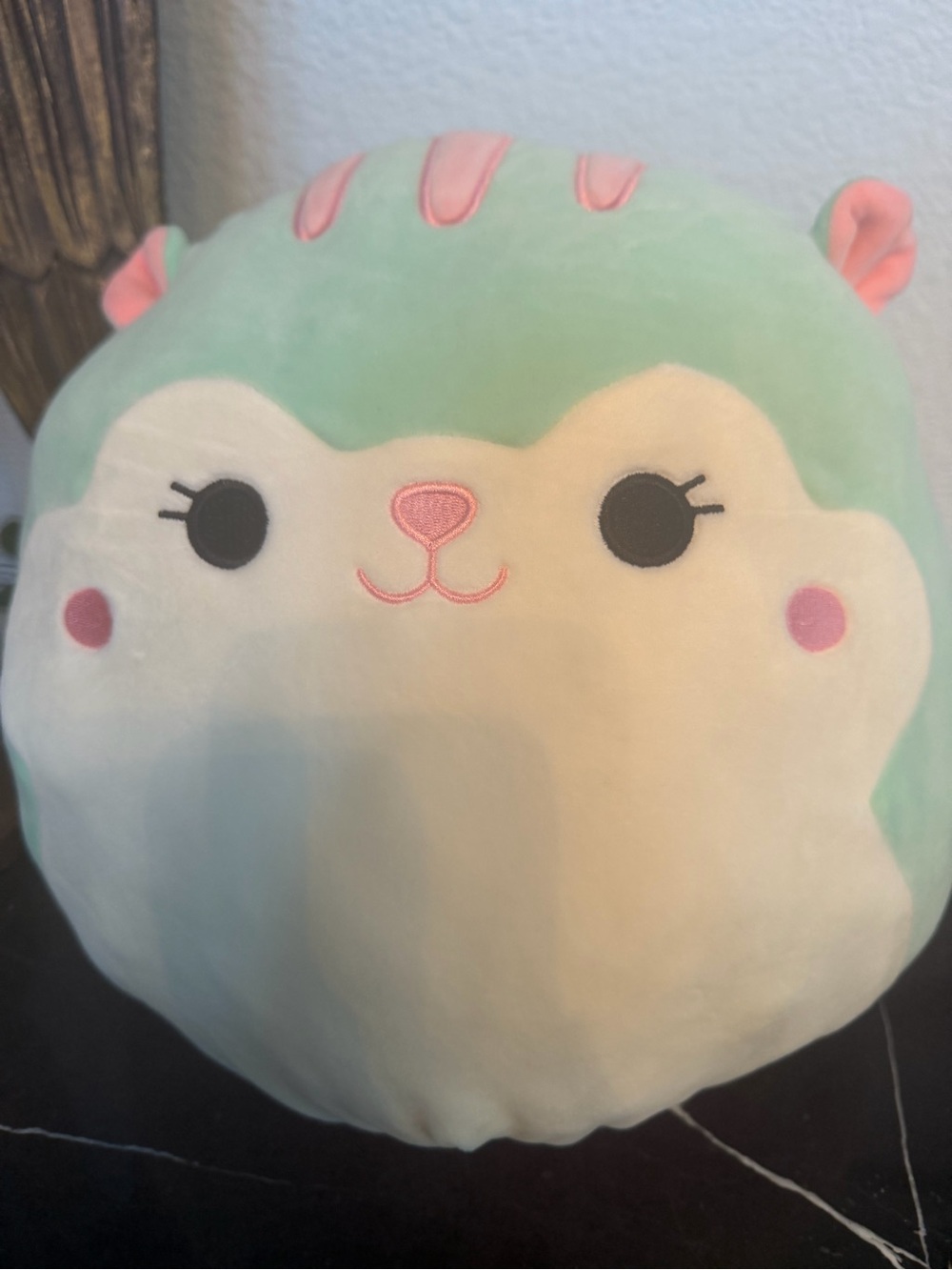NWT Squishmallows 12" Mita the Badger & Serene the Squirrel Flip-A-Mallow
